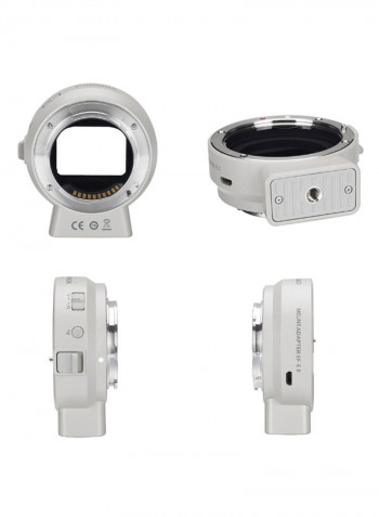 Auto Focus Lens Mount Adapter Ring White