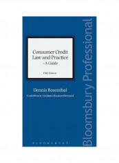Consumer Credit Law And Practice - A Guide Paperback
