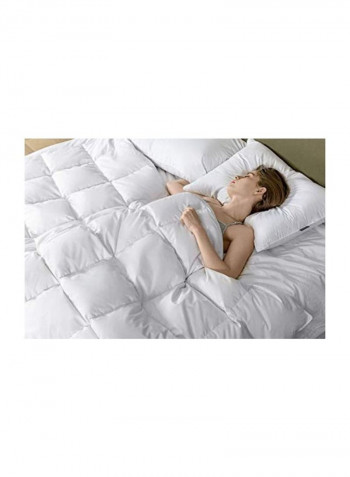 Cotton Comforter White 86x86inch