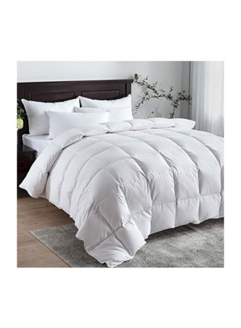 Cotton Comforter White 86x86inch