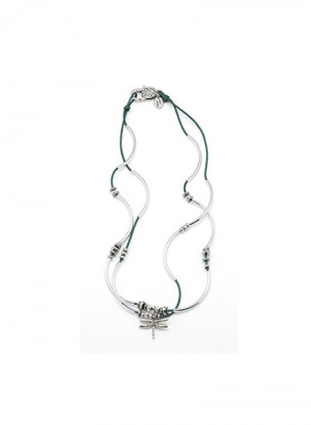Dragonfly Charm Wrap Bracelet