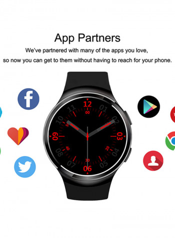 X3 Plus Smart Watch Black