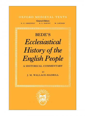 Bede'S Ecclesiastical History Of The English People Paperback