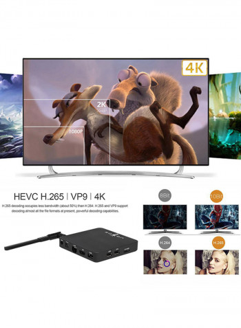 Smart TV Box AM3 Black