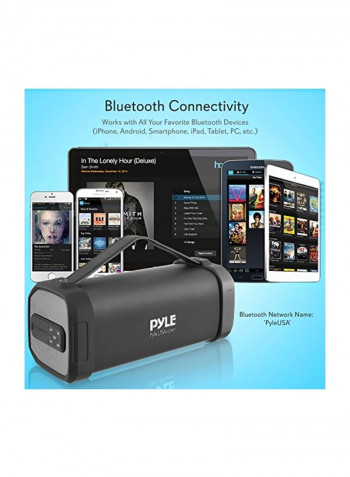 Compact And Portable Bluetooth Speaker Black