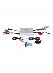 Marine Amplifier PLMRMP3A Silver/Black/Red