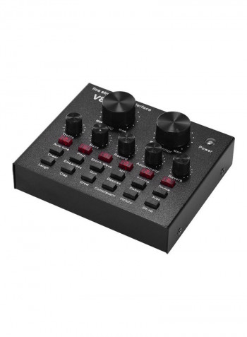 External Sound Card USB Audio Interface Set