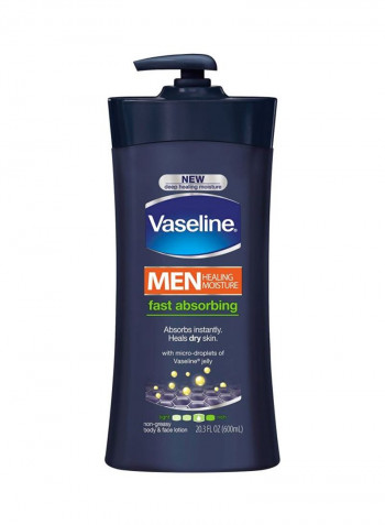 Healing Moisture Fast Absorbing Body And Face Lotion 600ml