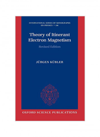 Theory Of Itinerant Electron Magnetism Paperback