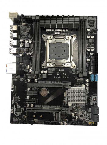 NVME M2 Slot Support Motherboard 12.99 x 10.63inch Black