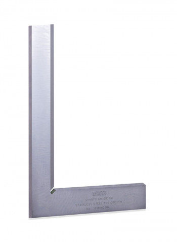 90 Degree Bevelled Edge Square Silver 300 x 200millimeter