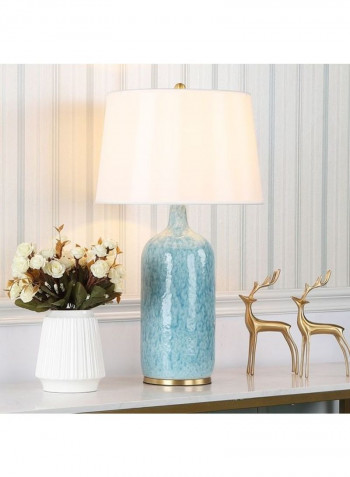 Modern Minimalist Ceramic Table Lamp Blue/White
