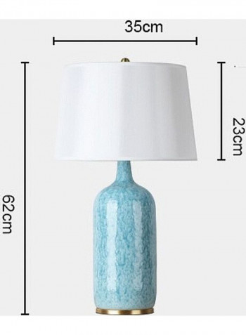 Modern Minimalist Ceramic Table Lamp Blue/White