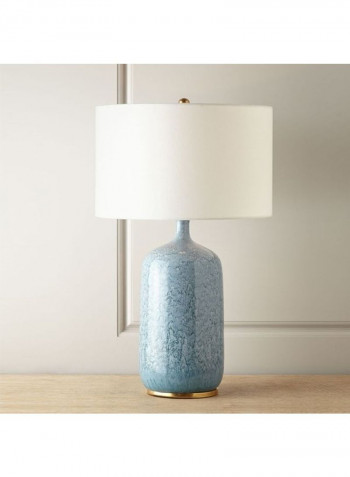 Modern Minimalist Ceramic Table Lamp Blue/White