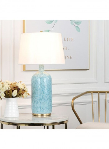 Modern Minimalist Ceramic Table Lamp Blue/White