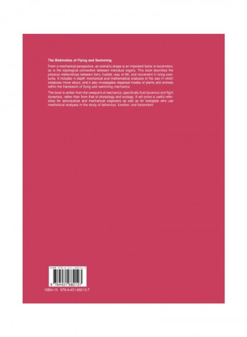 The Biokinetics Of Flying And Swimming Paperback