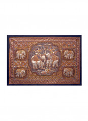 Burmese Wall Hanging Multicolour 140X90centimeter