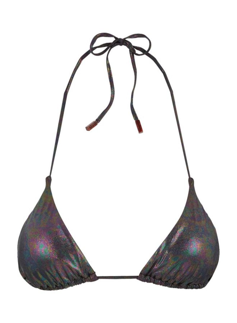 Fleur Bikini Top Irisdescent