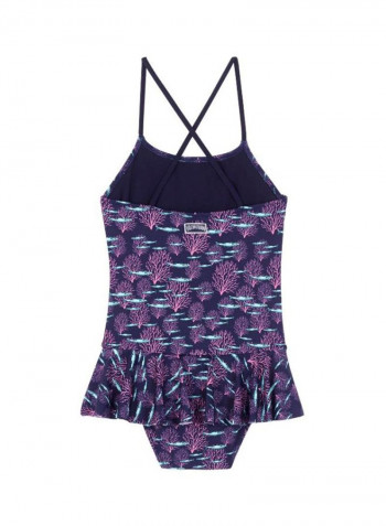 Grilly One-Piece Swimsuit Navy/blue