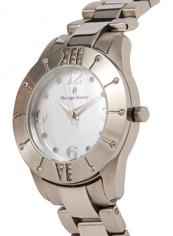 Women's Water Resistant Stainless Steel Analog Wrist Watch