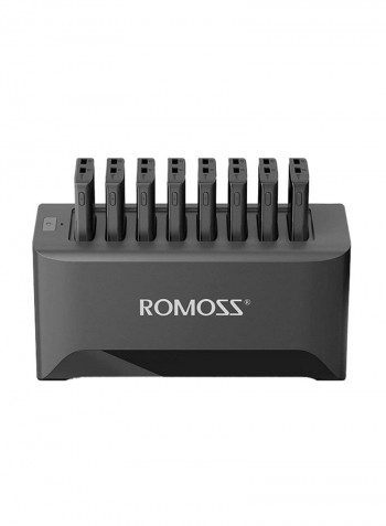 Power Bank Charging Station Black