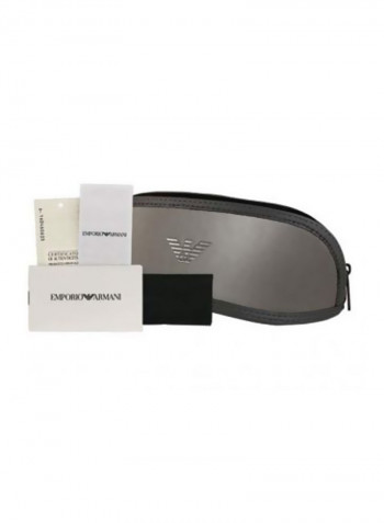 Men's UV-Protection Rectangular Sunglasses - Lens Size: 59 mm