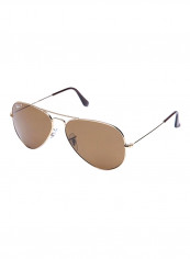 Polarized Aviator Sunglasses - Lens Size: 57 mm