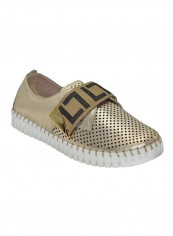 Women's Printed Low Top Sneakers ذهب - أسود تقييمات Women's Printed Low Top Sneakers ذهب - أسود