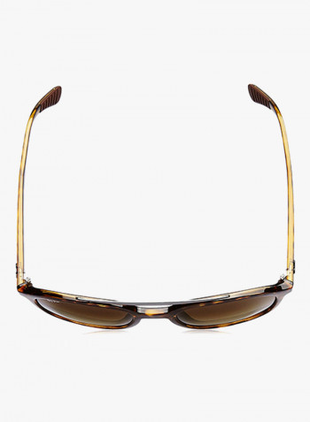 Men's Full Rim Square Sunglasses - Lens Size: 53 mm