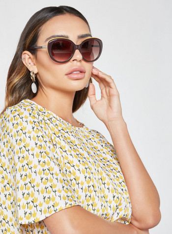 Women's Butterfly Sunglasses - Lens Size: 57 mm