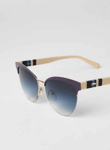 Women's Cat-Eye Sunglasses - Lens Size: 55 mm