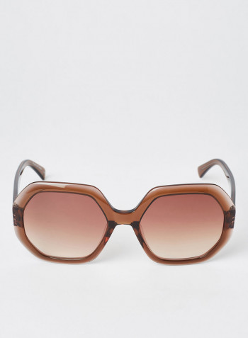 Women's Hexagon Sunglasses - Lens Size: 54 mm