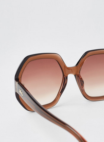 Women's Hexagon Sunglasses - Lens Size: 54 mm