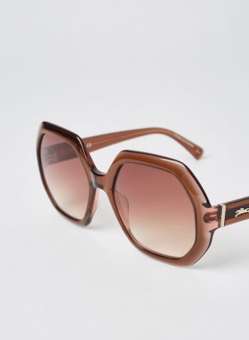 Women's Hexagon Sunglasses - Lens Size: 54 mm