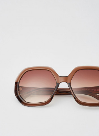 Women's Hexagon Sunglasses - Lens Size: 54 mm