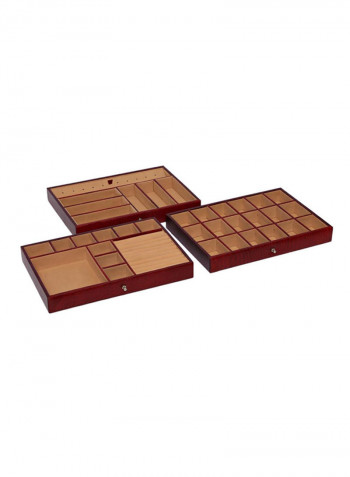 3-Tray Jewellery Box