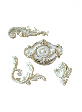 Silicone Fondant Mold Cream 8x13centimeter