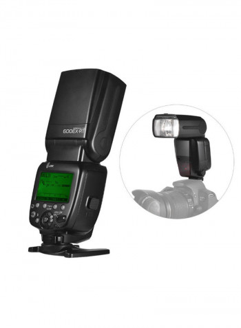 Wireless Flash Speedlite For Canon EOS Cameras Black