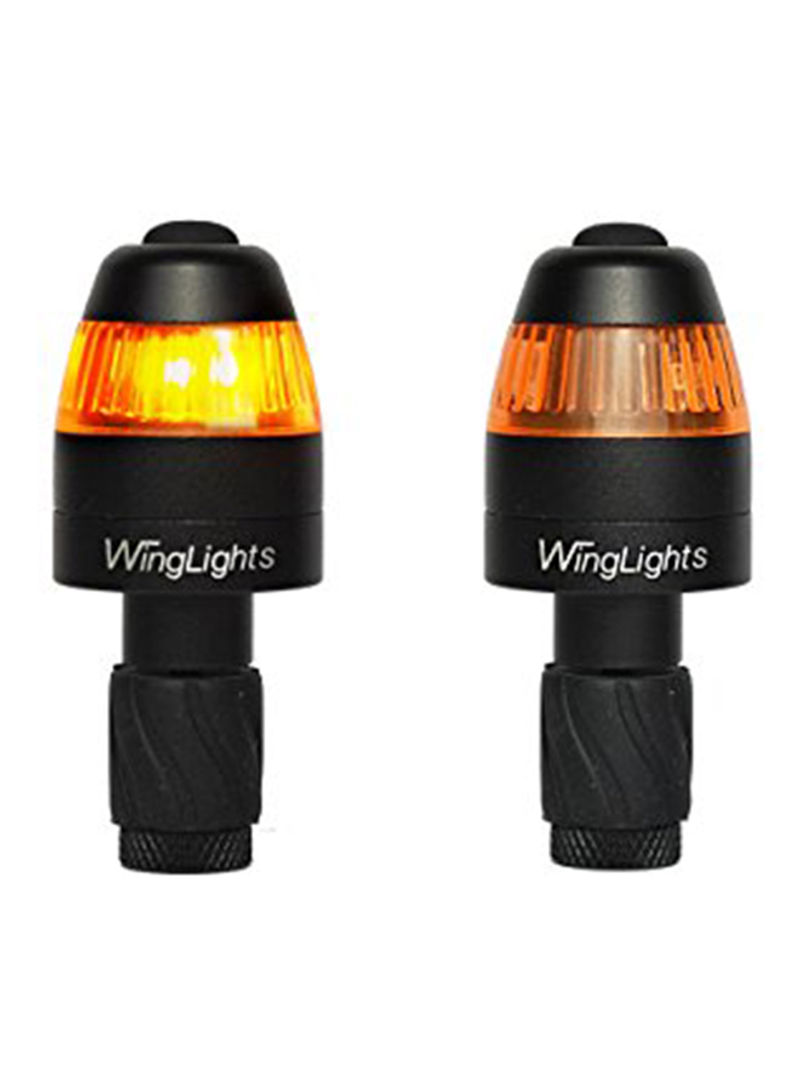 Wing Lights Mag V 3.0 - Bicycle Turning Signals/Blinkers For Bike Black 2.94X7.0104X2.94inch