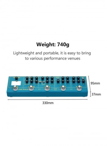 Cube Sugar Combined Effect Pedal