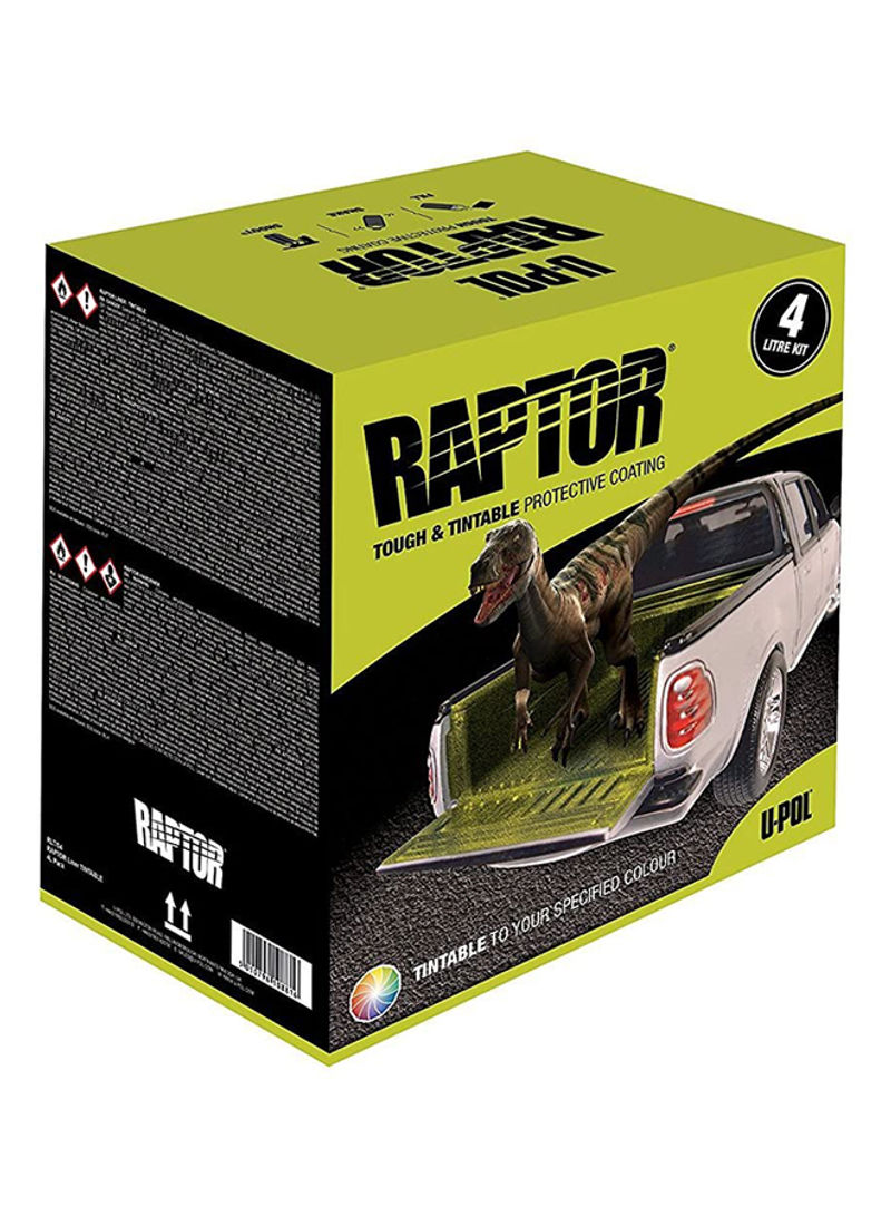 Raptor Urethane Spray-On Tough And Tintable Coating 4L Kit