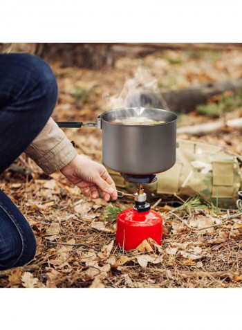 Titanium Pot With Foldable Handle For Camping Hiking 2800مل