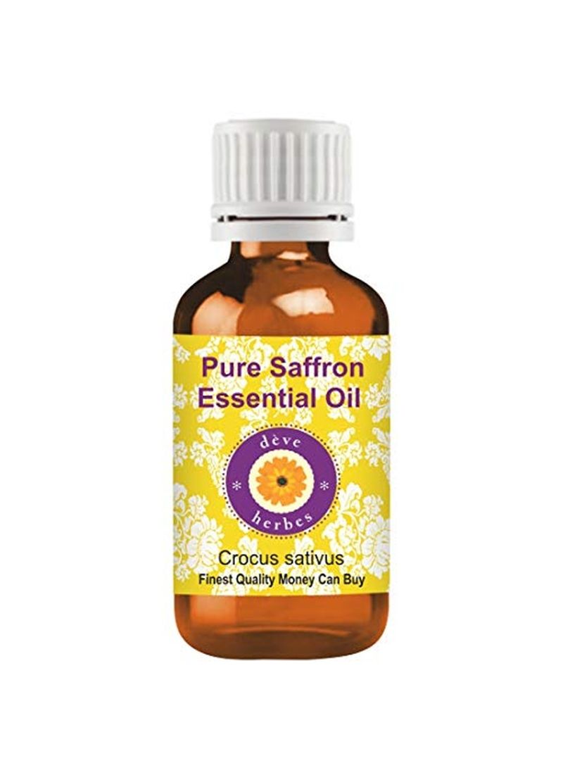 Pure Saffron Essential Oil Multicolour 50ml