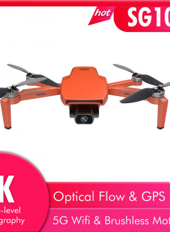 SG108 RC Drone Dual Camera 5G WiFi FPV GPS Optical Flow Positioning Gesture Quadcopter 28.5*10.5*20.5cm
