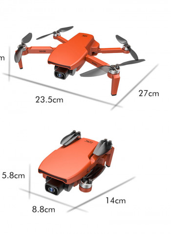 SG108 RC Drone Dual Camera 5G WiFi FPV GPS Optical Flow Positioning Gesture Quadcopter 28.5*10.5*20.5cm