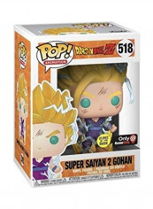 Pop Animation Dragonball Z Super Saiyan 2 Gohan Glow in Dark Vinyl Figure Toy 4 x 7inch