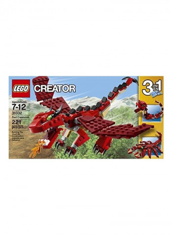 221-Piece Creator Dragon Building Toy