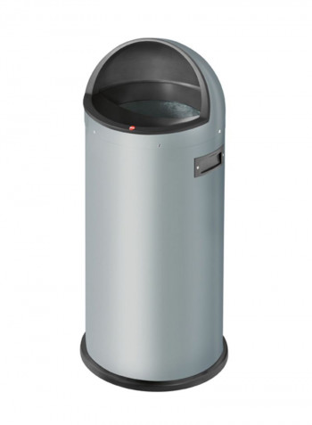 Big Bin Quick Spacious Waste Bin  - HLO-0850-839 Silver 48L