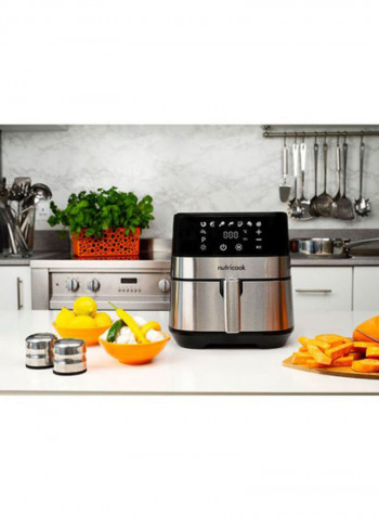 Rapid Air Fryer by Nutribullet - 5.5 Liters, 1700 Watts 5.5 l 1700 W TXG-S5T2 Silver/Black
