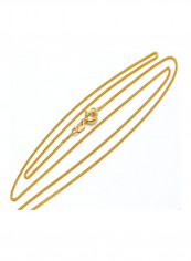 18k Real Gold Curb Flat Carpet Chain Necklace reviews 18k Real Gold Curb Flat Carpet Chain Necklace